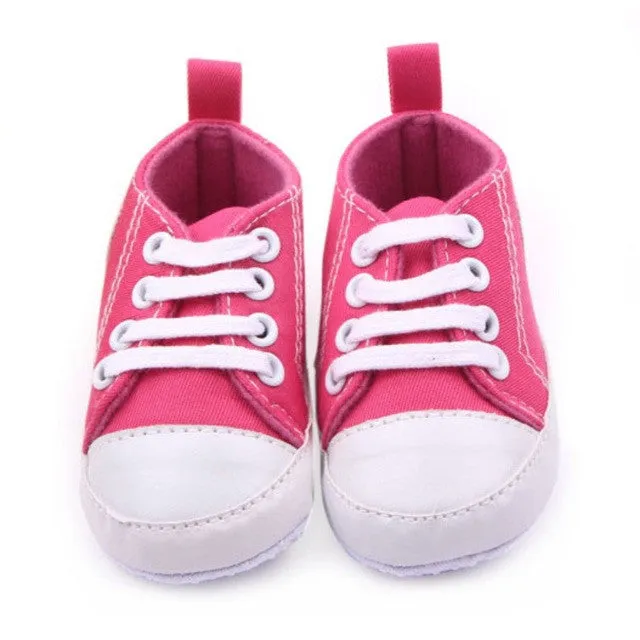 1 Pair Baby Shoes Boy Girl Casual  Shoes First Walkers Sneakers Infant Soft Bottom Toddler Antislip Shoes Boots