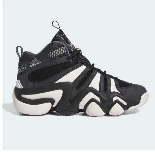 Adidas Men's Crazy 8 Shoes - Core Black / Cloud White / Collegiate Purple