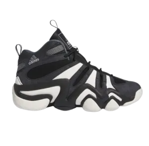 Adidas Men's Crazy 8 Shoes - Core Black / Cloud White / Collegiate Purple