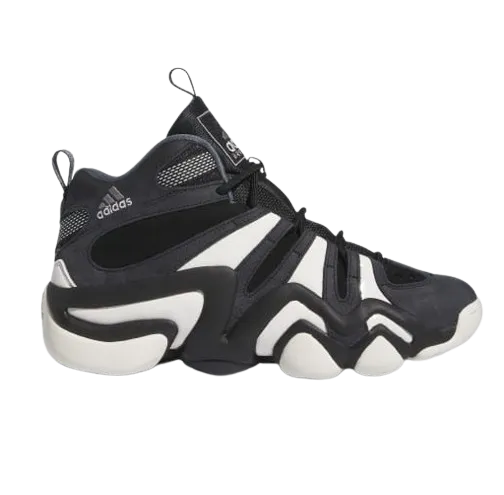 Adidas Men's Crazy 8 Shoes - Core Black / Cloud White / Collegiate Purple