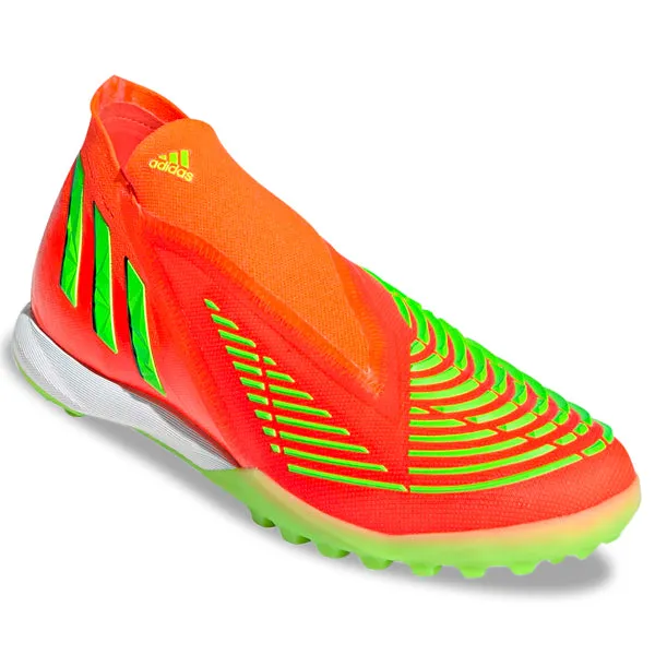 adidas Predator Edge.1 Turf Soccer Shoes (Solar Red/Solar Green)