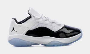 Air Jordan 11 CMFT Low V2 Grade School Lifestyle Shoes (White/Blue)