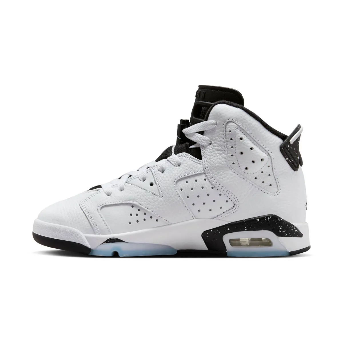 Air Jordan 6 Retro White/Black Big Kids' Shoes