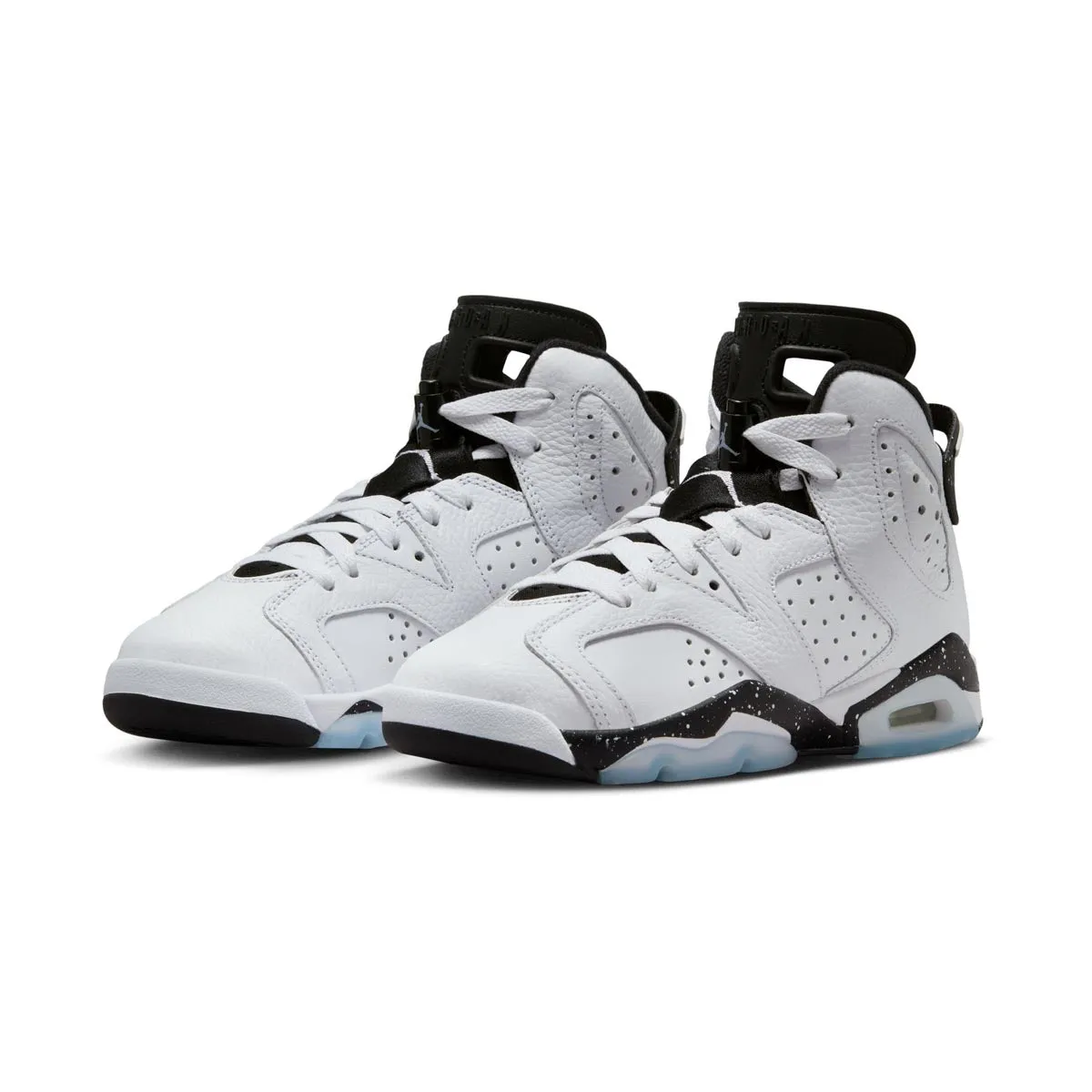 Air Jordan 6 Retro White/Black Big Kids' Shoes