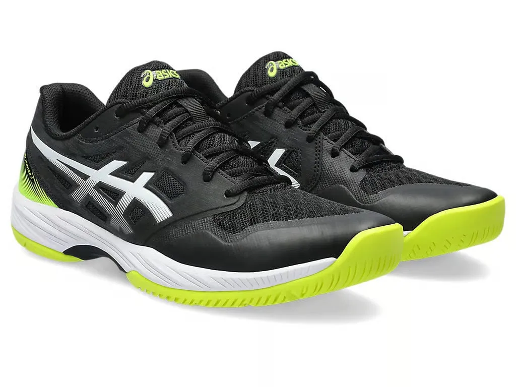 Asics Gel Court Hunter 3 Badminton Shoes - Black/White