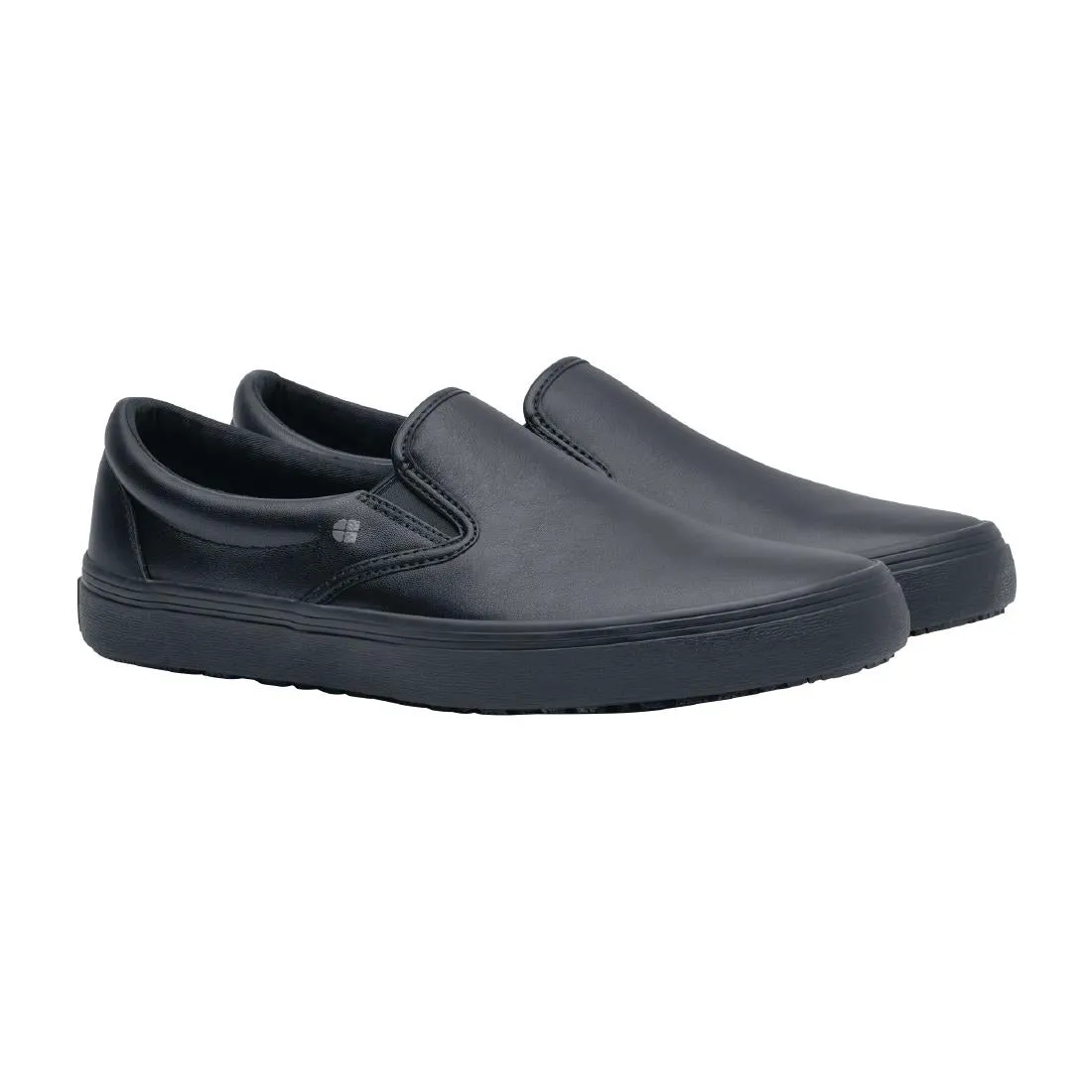 BA094-42 Shoes For Crews Merlin Slip-On Shoes Black Size 42