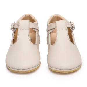 Babette Cream Leather Shoe