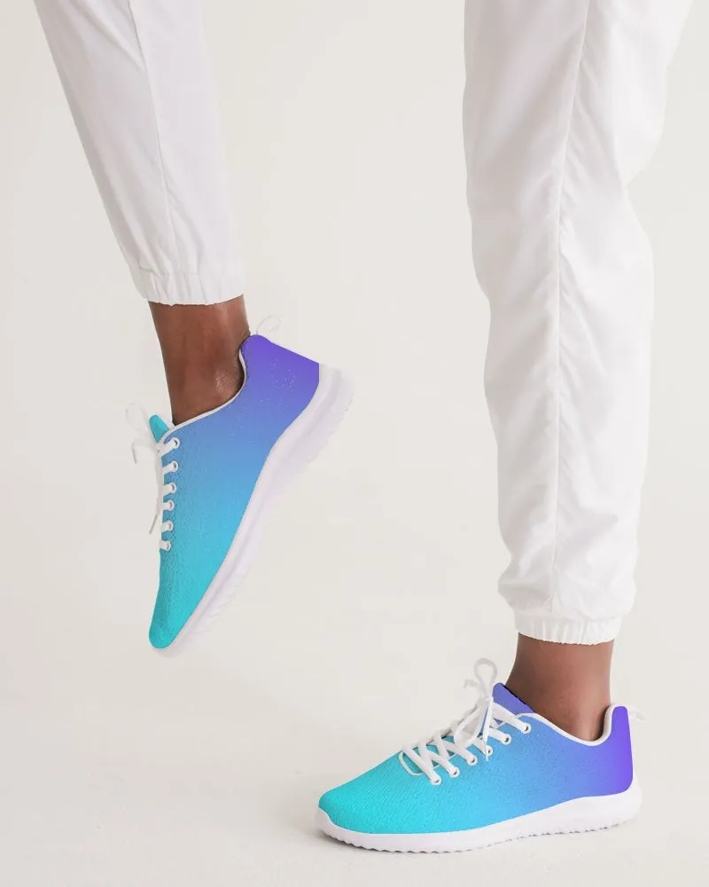 Bahama Blue Ombre Running Shoes