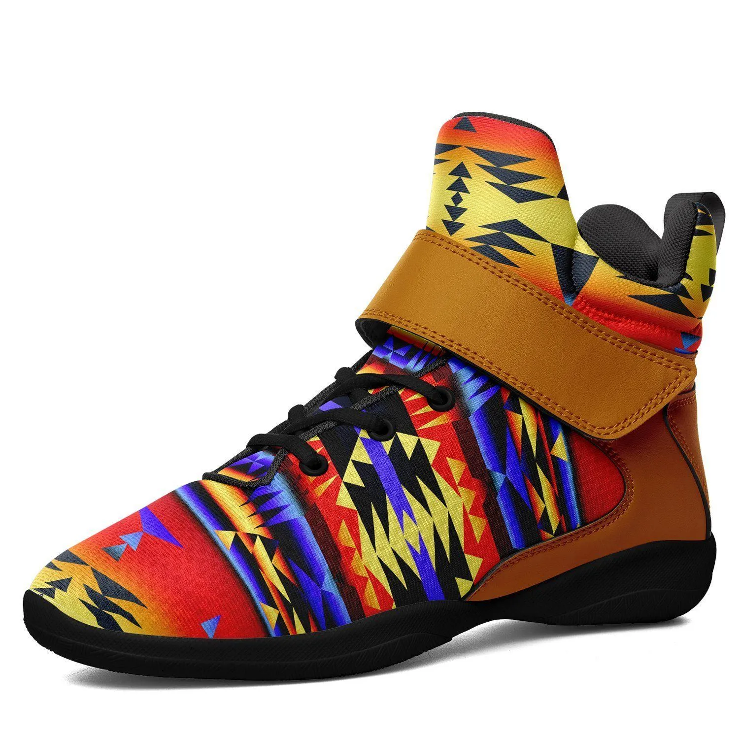 Between the San Juan Mountains Ipottaa Basketball / Sport High Top Shoes - Black Sole