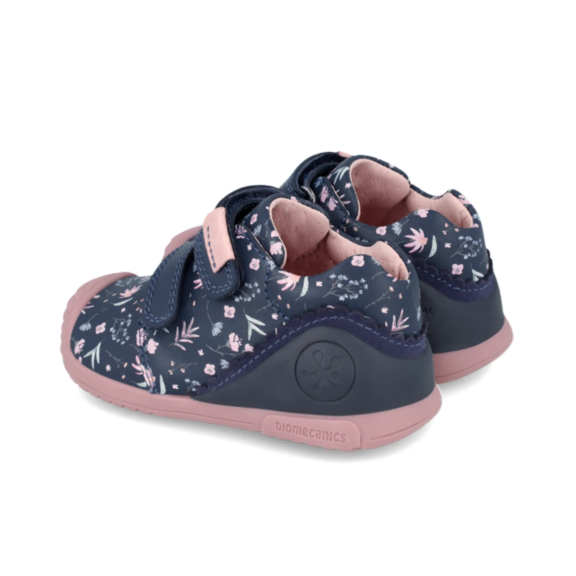 Biogateo Navy Flowers Shoes