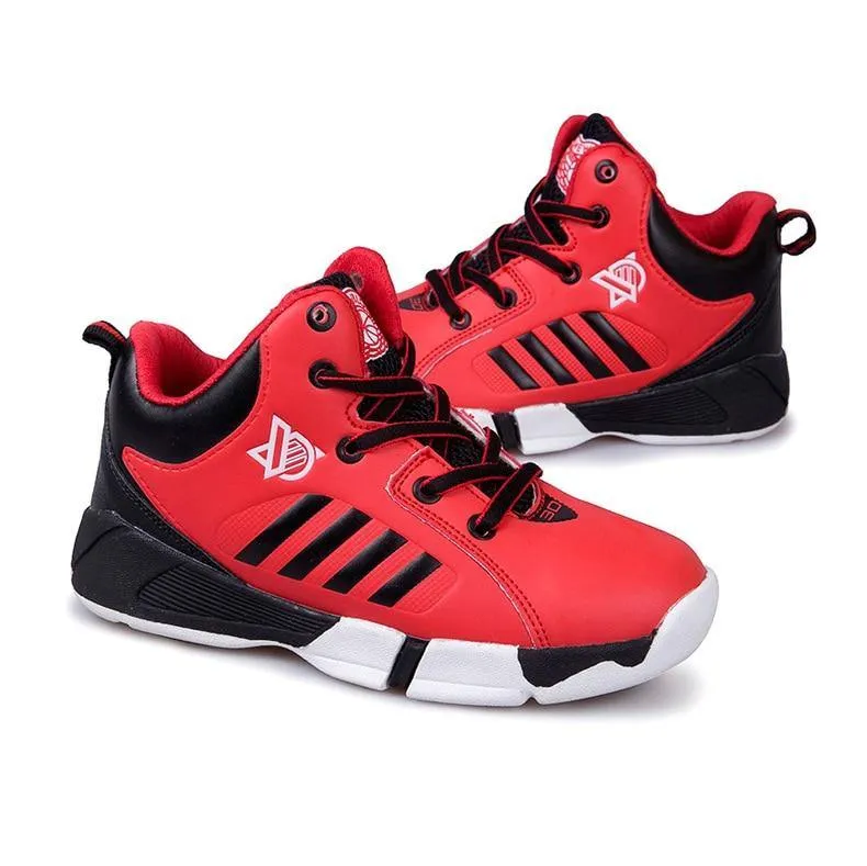 Boys and Girls Basketball Non-slip Top Kids Sneakers Sport Shoes