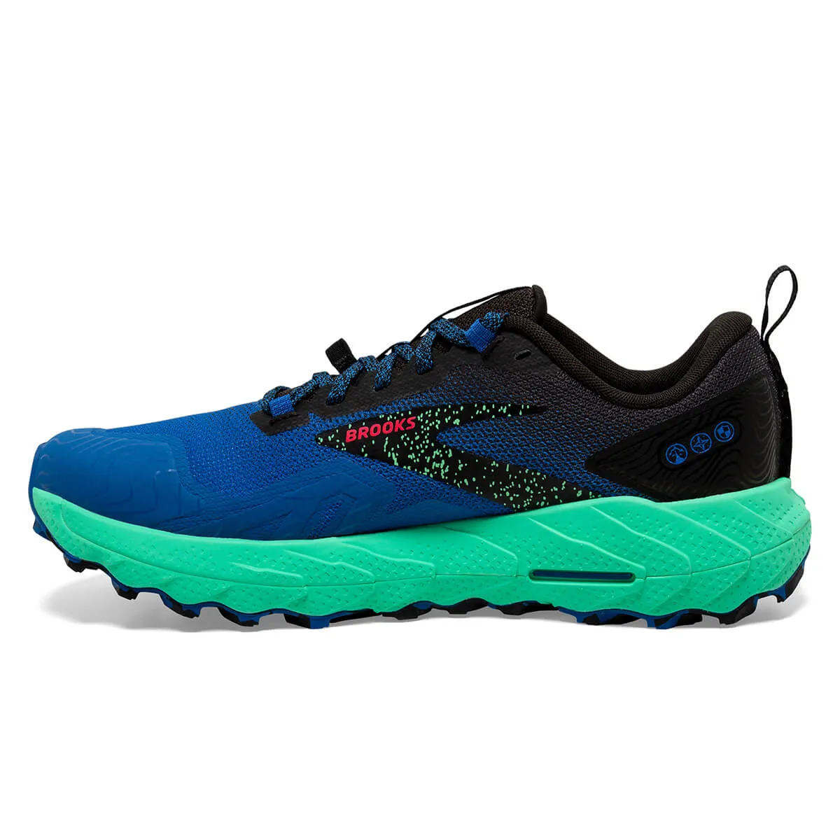 Brooks Cascadia 17 Mens | Victoria Blue/black/spring Bud