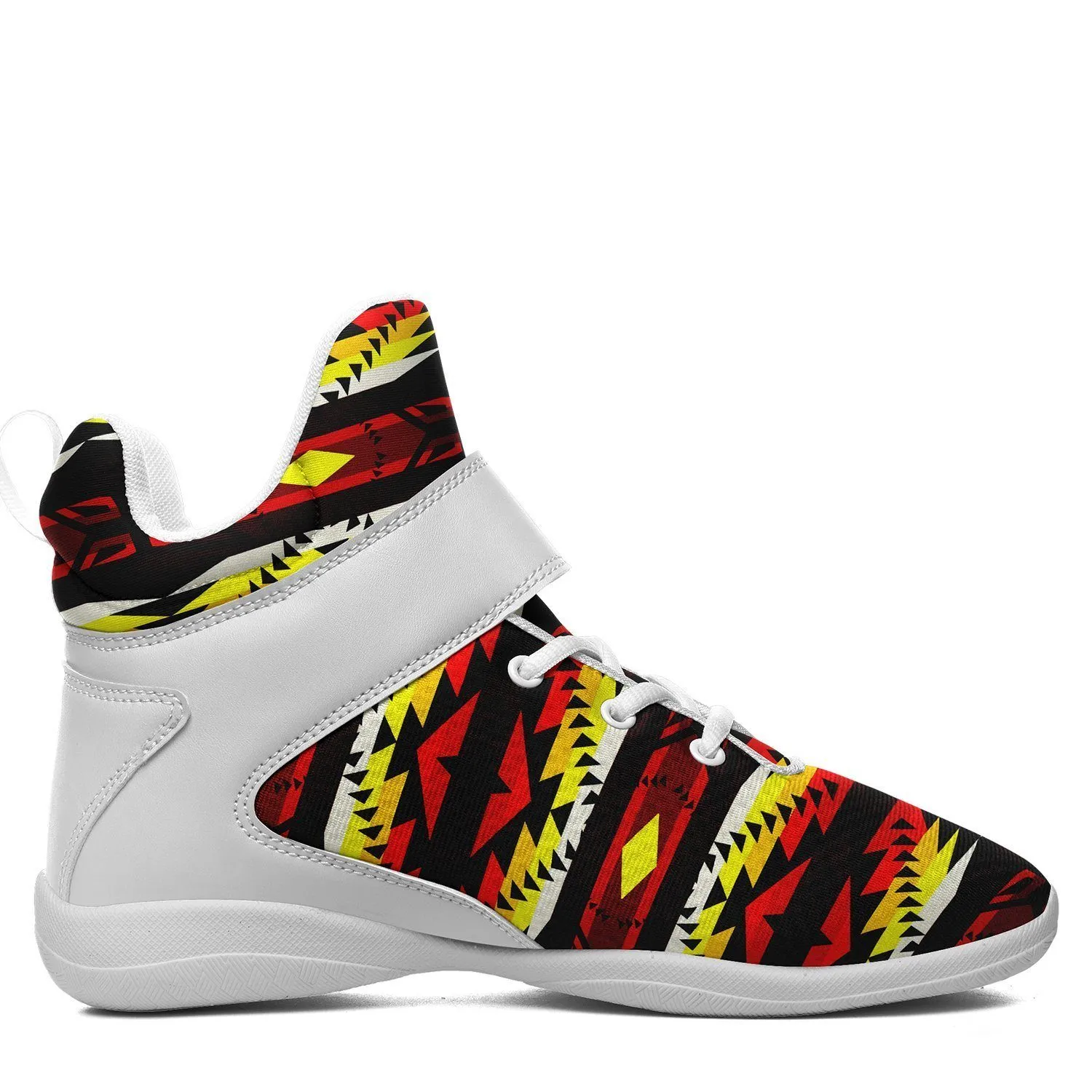 Canyon War Party Ipottaa Basketball / Sport High Top Shoes - White Sole