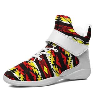 Canyon War Party Ipottaa Basketball / Sport High Top Shoes - White Sole