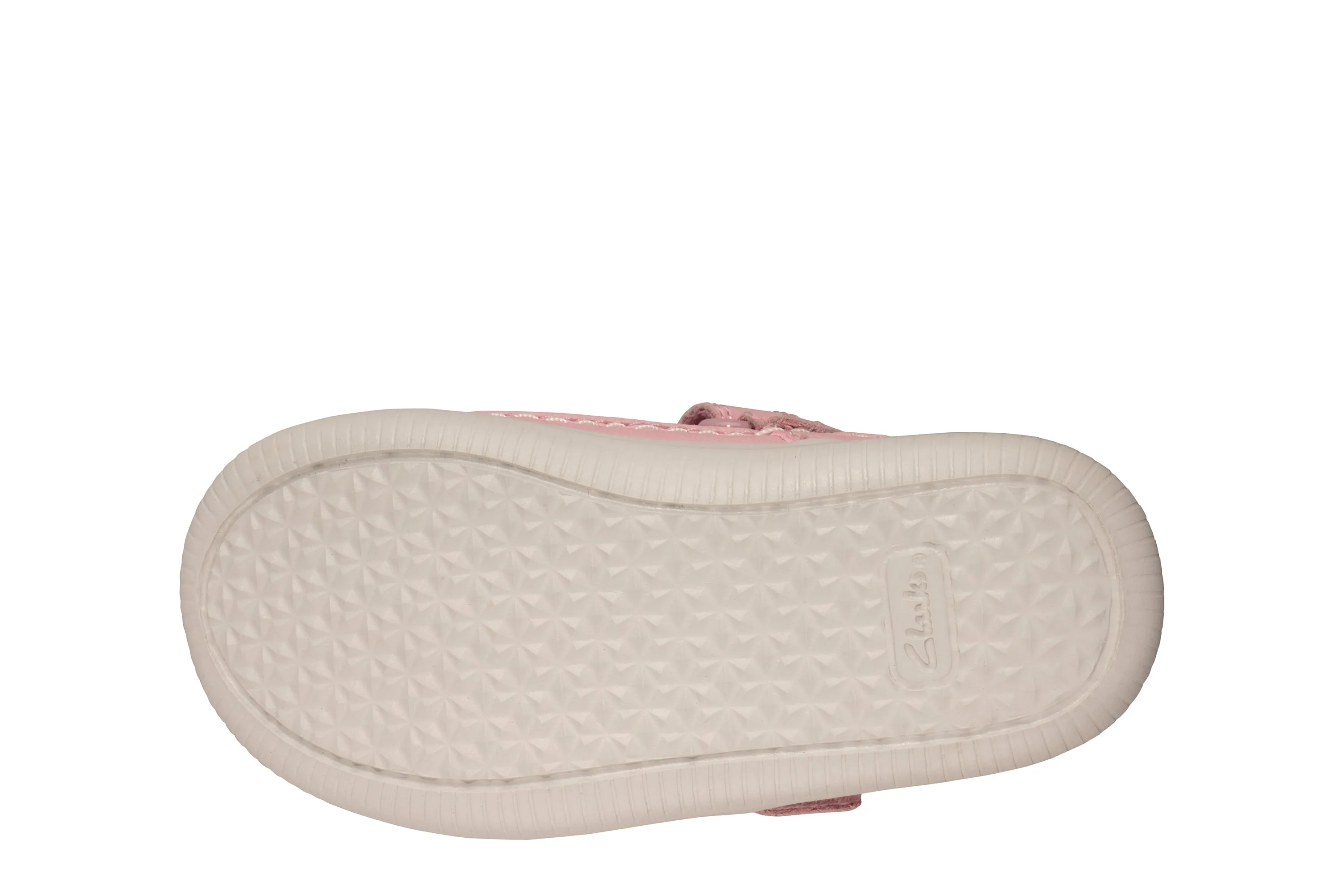 Clarks Crest Sky Infant Girls Pink T-Bar Shoe