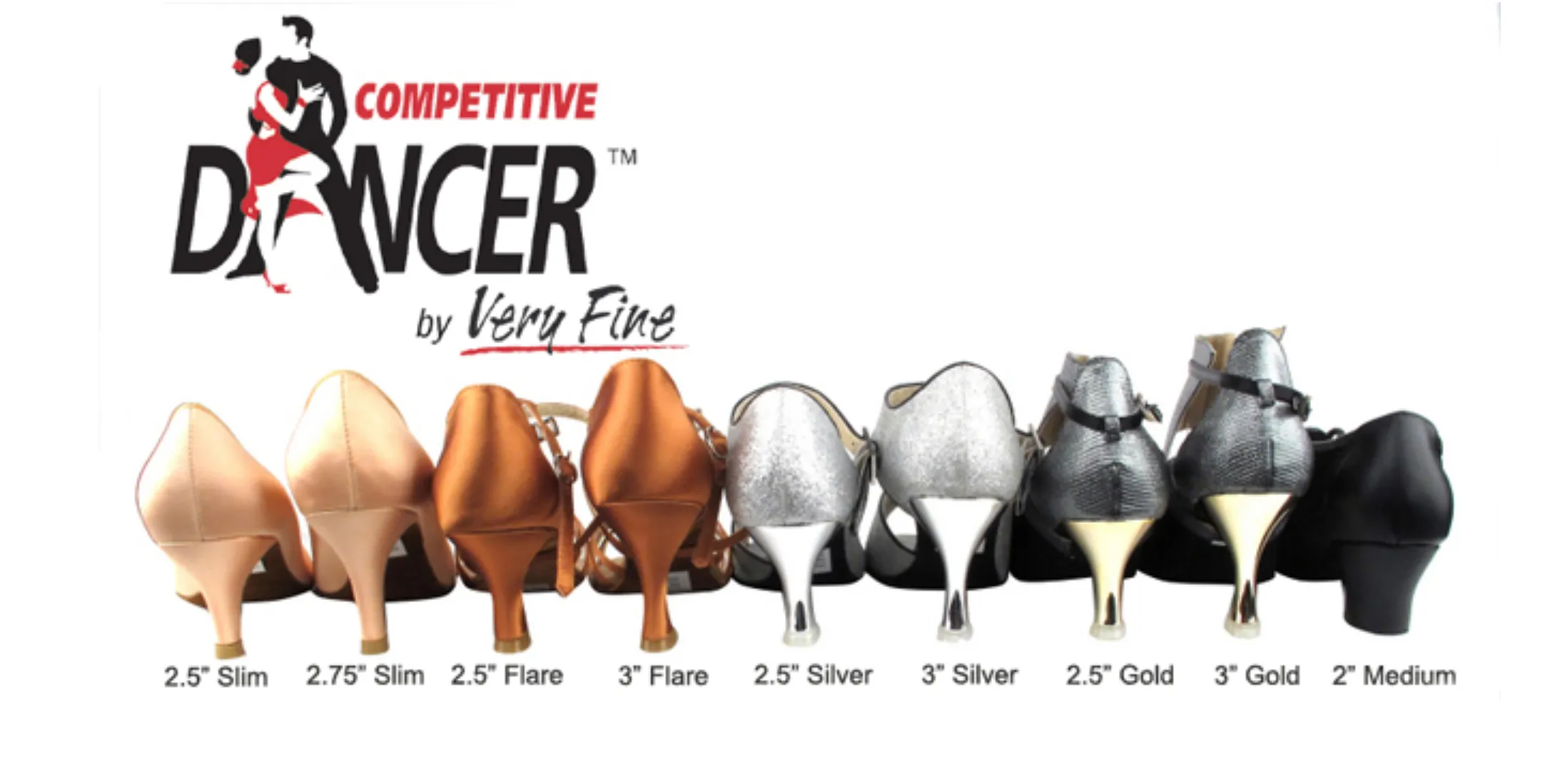 Competitive Dancer Series- Closed Toe Smooth/Standard Dance Shoe