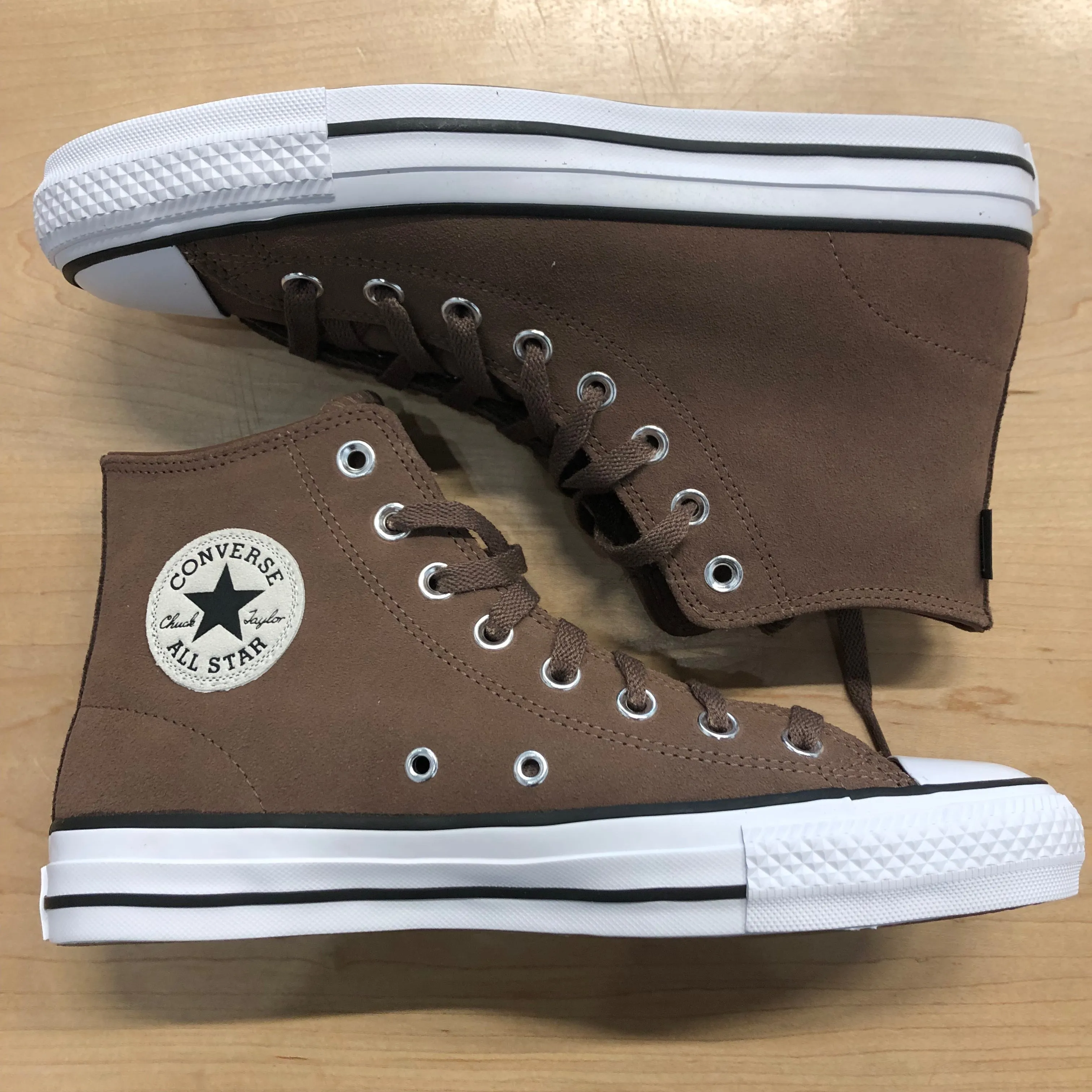 Converse CTAS Pro Hi Suede Earthy Brown