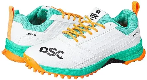 DSC Jaffa 22 Cricket Shoes (Sea Green/Orange)