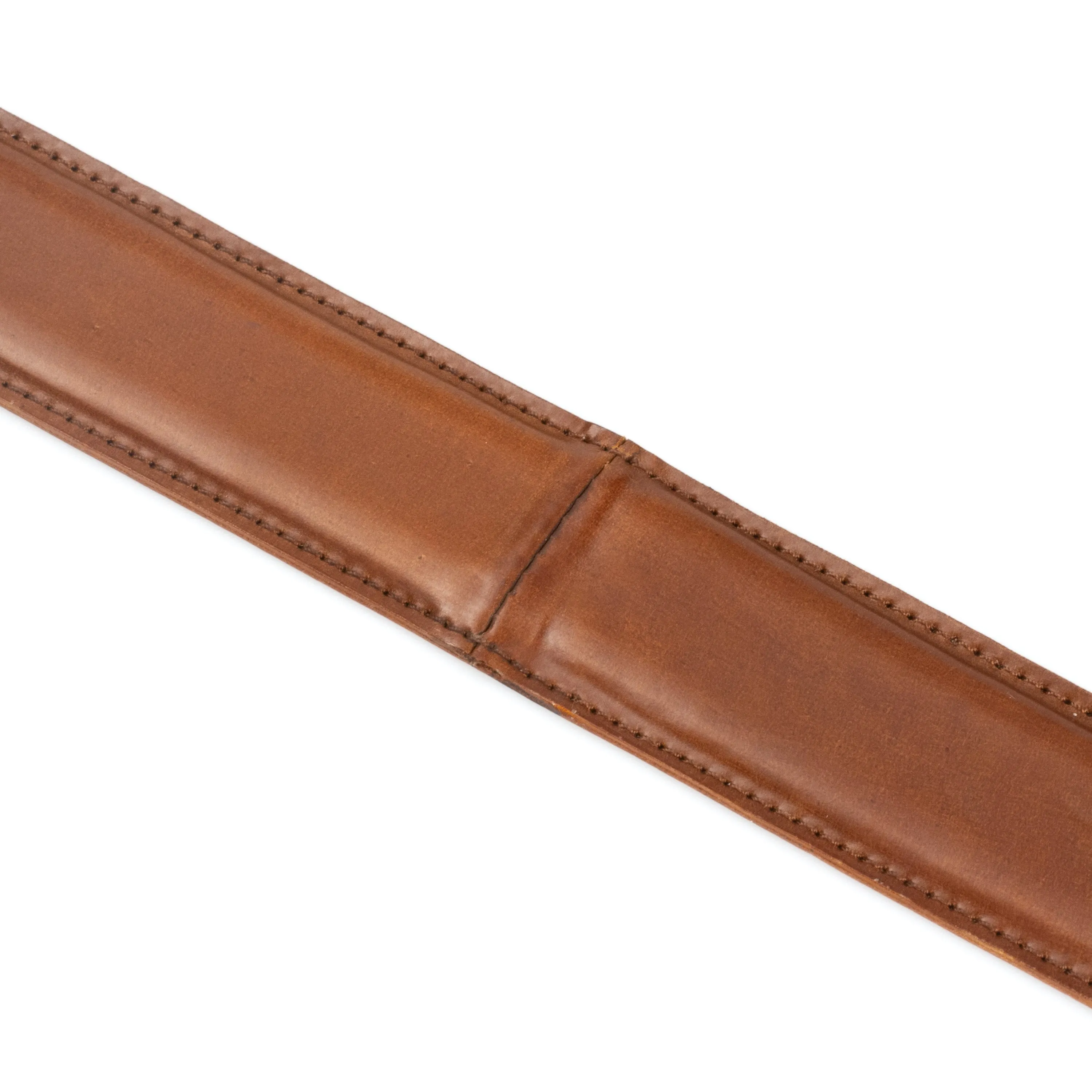 Feather Edge Belt - D10 Tan Shinki Shell Cordovan