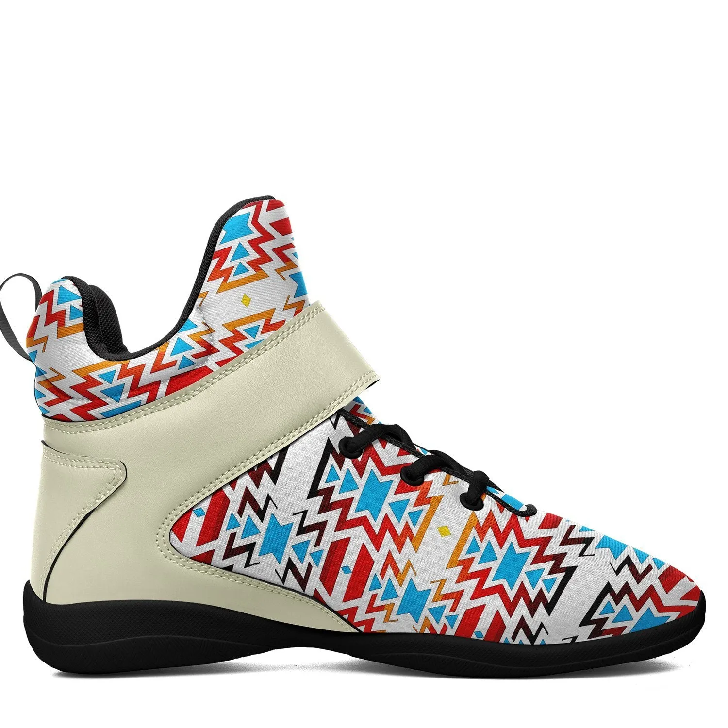 Fire Colors and Sky Ipottaa Basketball / Sport High Top Shoes