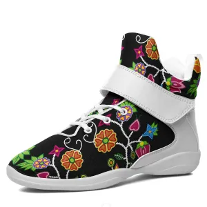 Floral Beadwork Ipottaa Basketball / Sport High Top Shoes