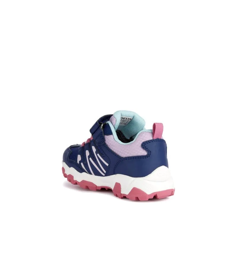 Geox Junior Girls Navy Runner Magnetar J264LA