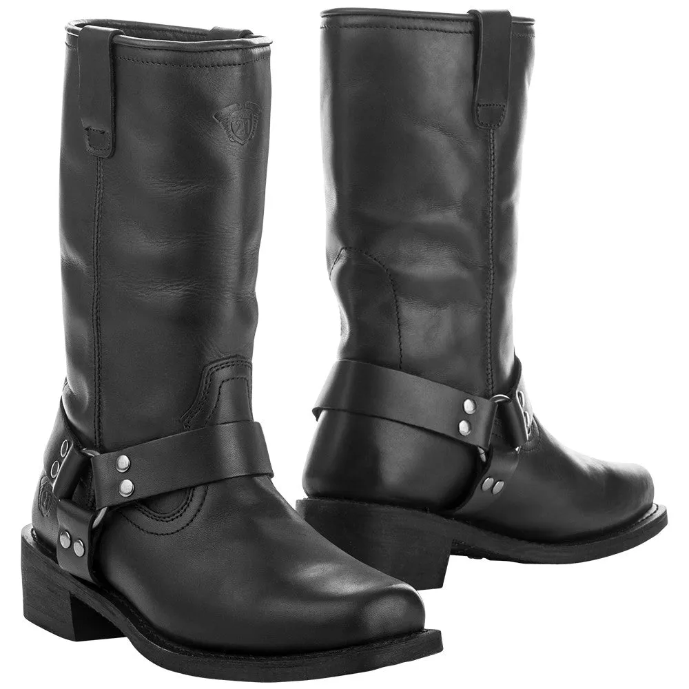 Highway 21 Spark Leather motorcycle Riding Boots