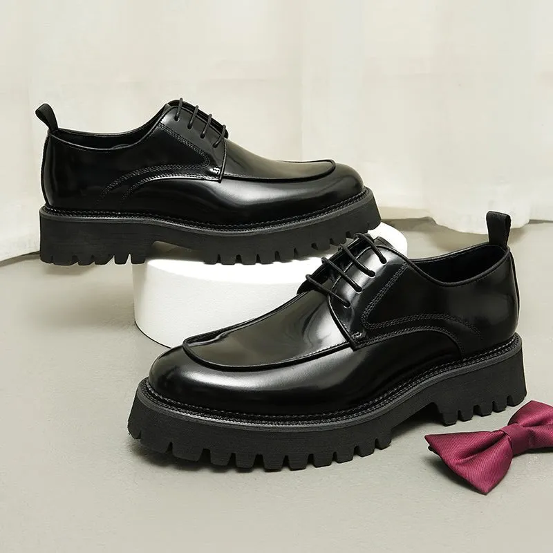 LeatherLux Classy Oxford Dress Shoes