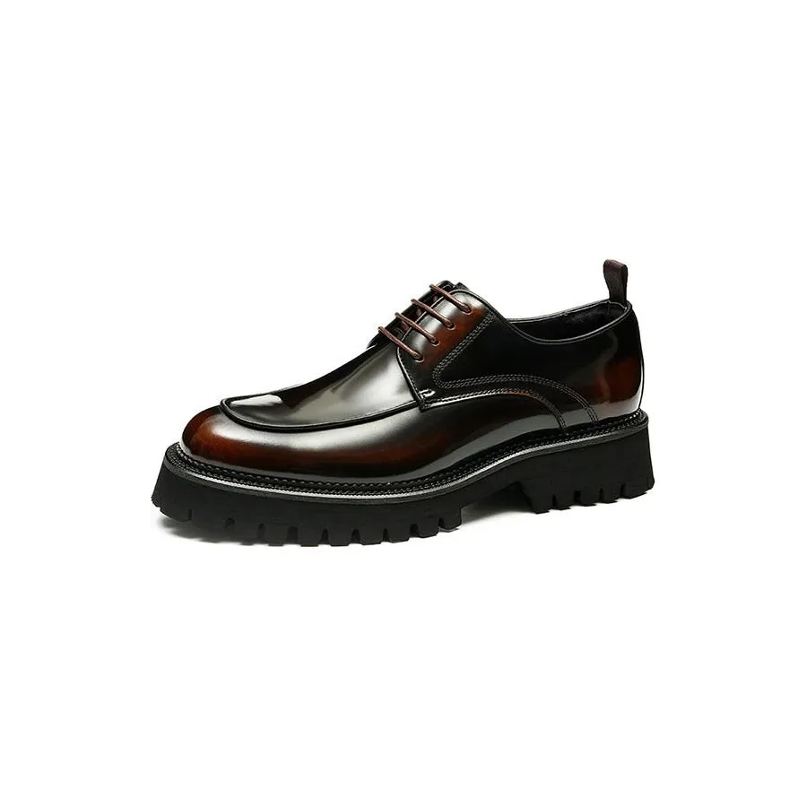 LeatherLux Classy Oxford Dress Shoes