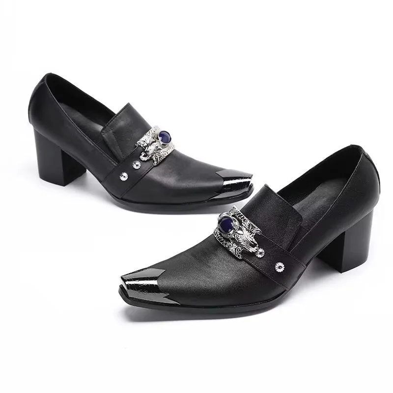 Luxury Smooth Leather Slip-on Dress Shoes