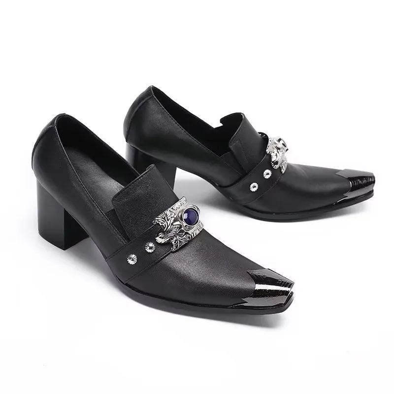 Luxury Smooth Leather Slip-on Dress Shoes