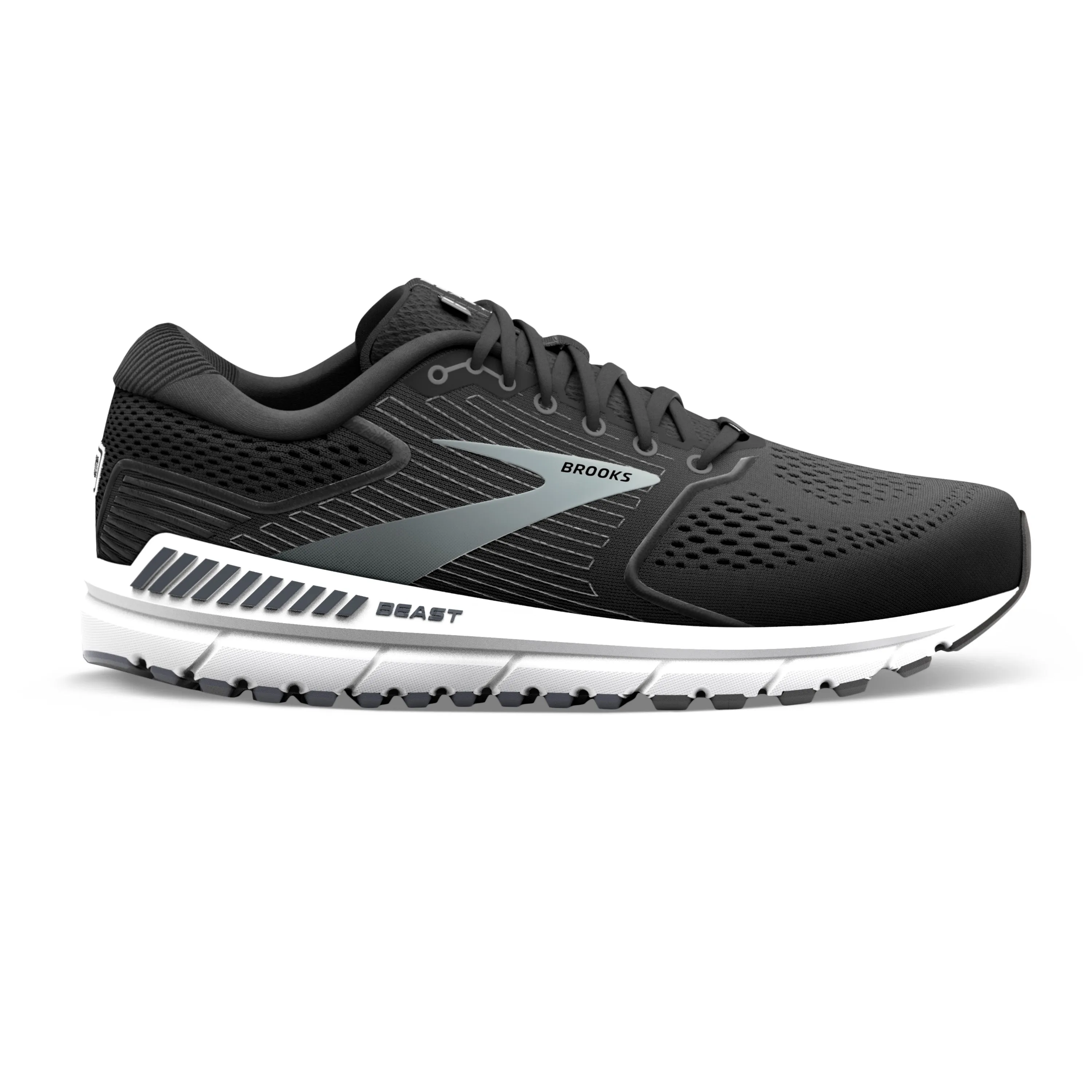 Men's Brooks Beast '20 Color: Black/Ebony/Grey