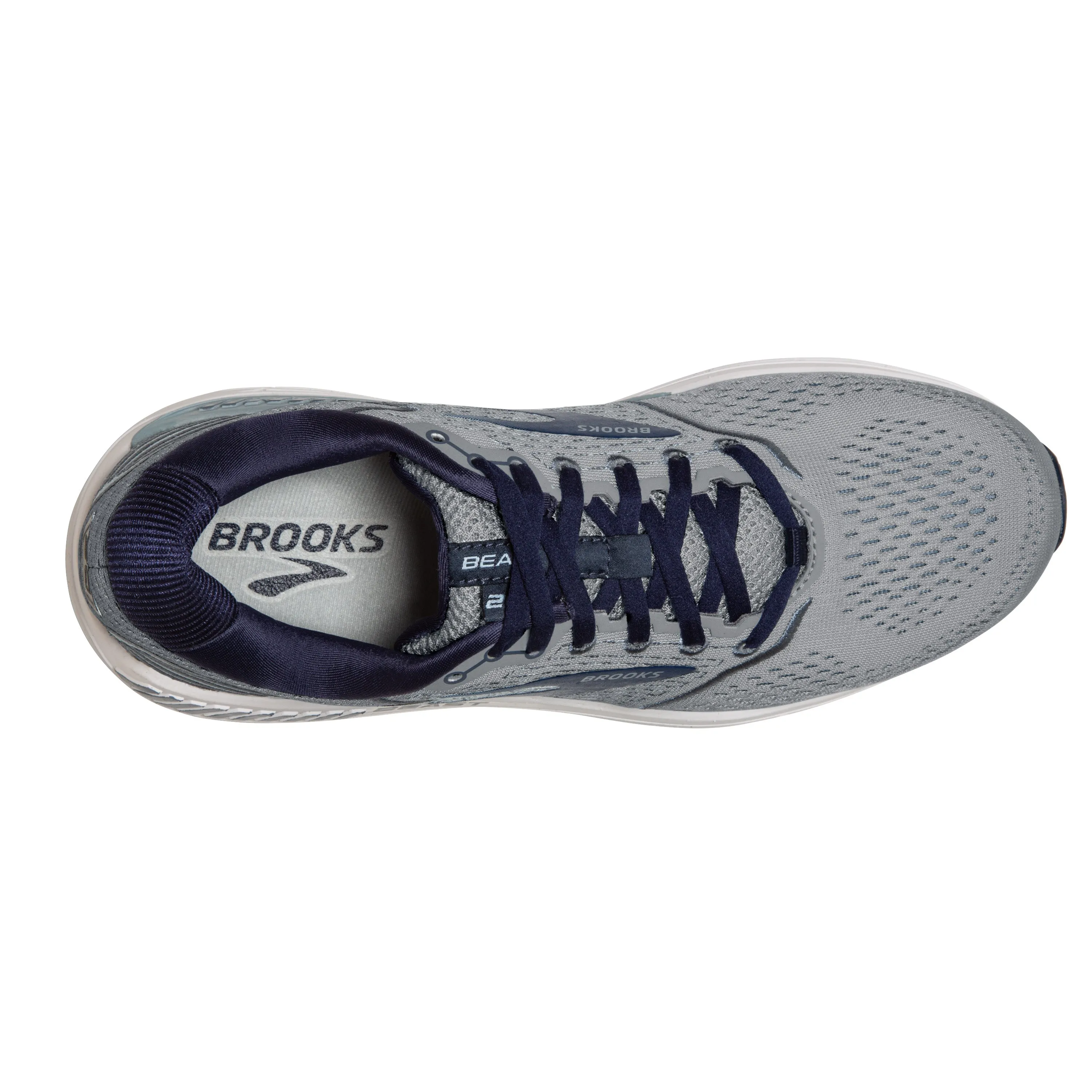 Men's Brooks Beast '20 Color: Blue/Grey/Peacoat