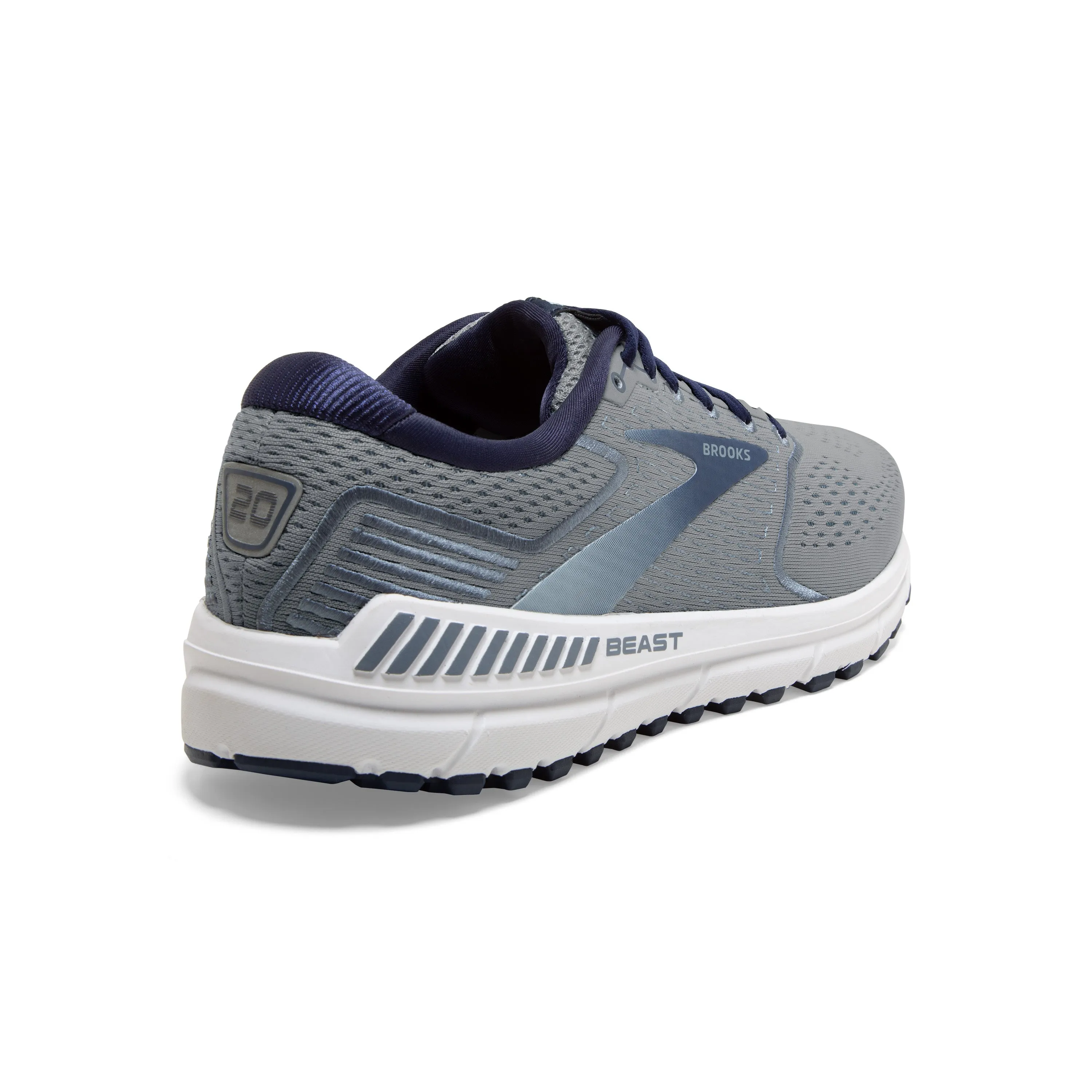 Men's Brooks Beast '20 Color: Blue/Grey/Peacoat