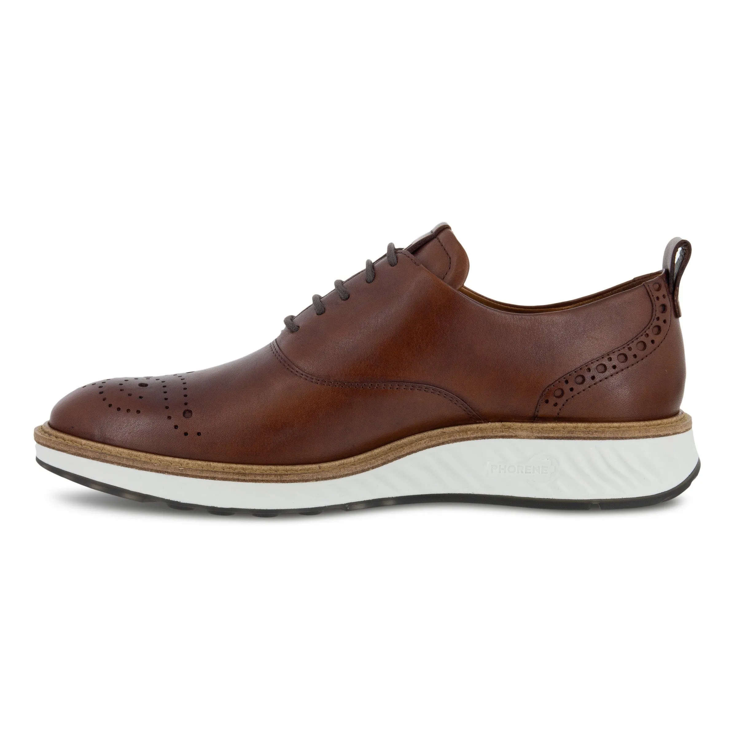 Men's Ecco St.1 Hybrid Shoe Color: Cognac