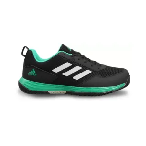 Men's Faztcort Star Tennis Shoe (Core Black/Stone/Court Green)