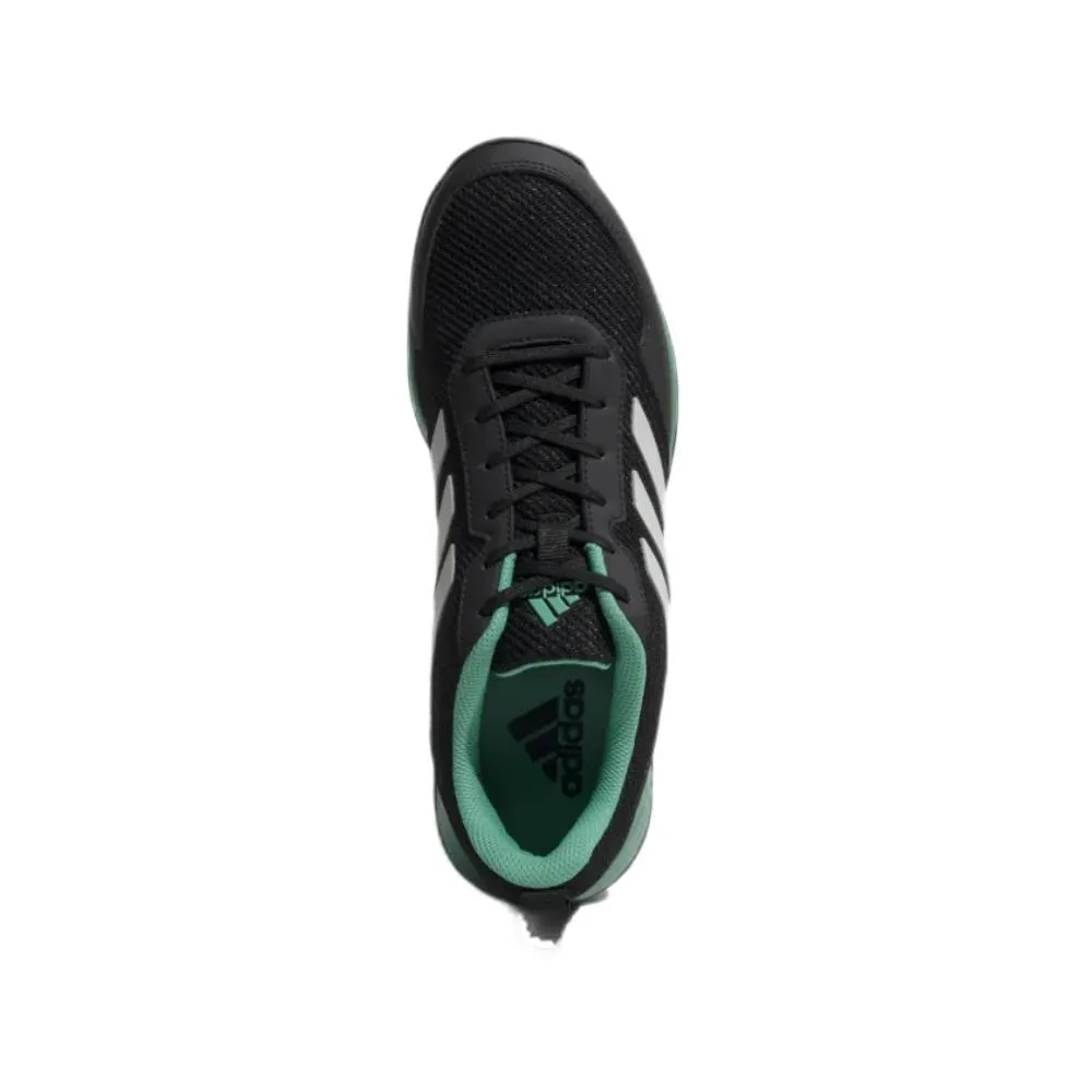 Men's Faztcort Star Tennis Shoe (Core Black/Stone/Court Green)