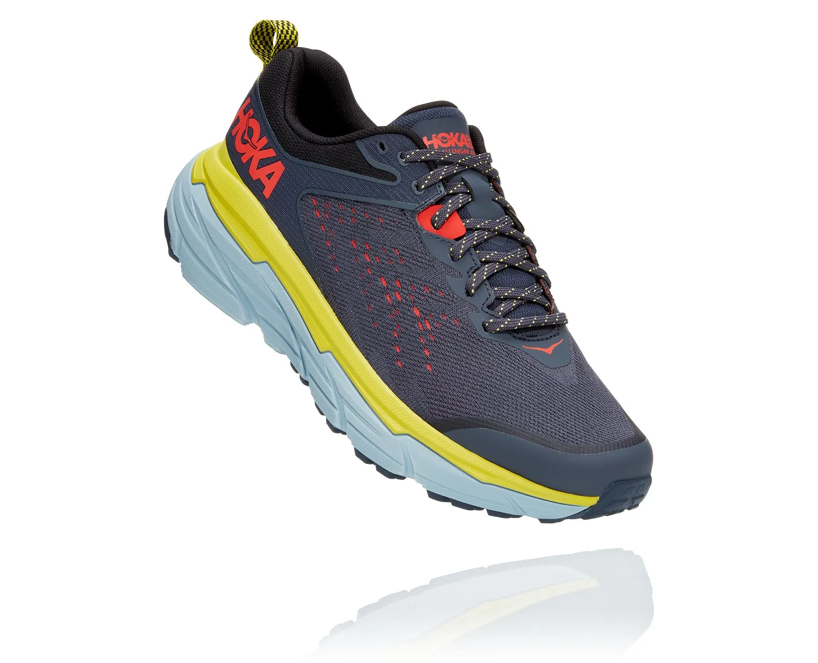 Men's Hoka Challenger ATR 6 Color: Ombre Blue / Green Sheen