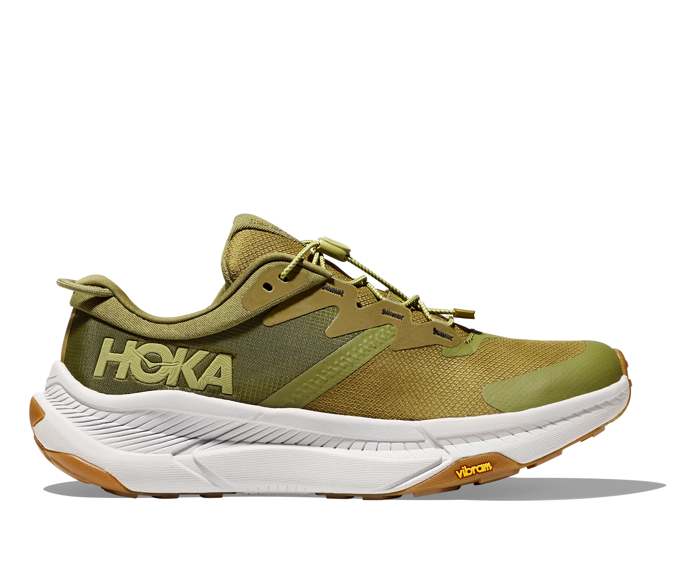 Men's Hoka Transport Color: Avacodo/ Harbor Mist