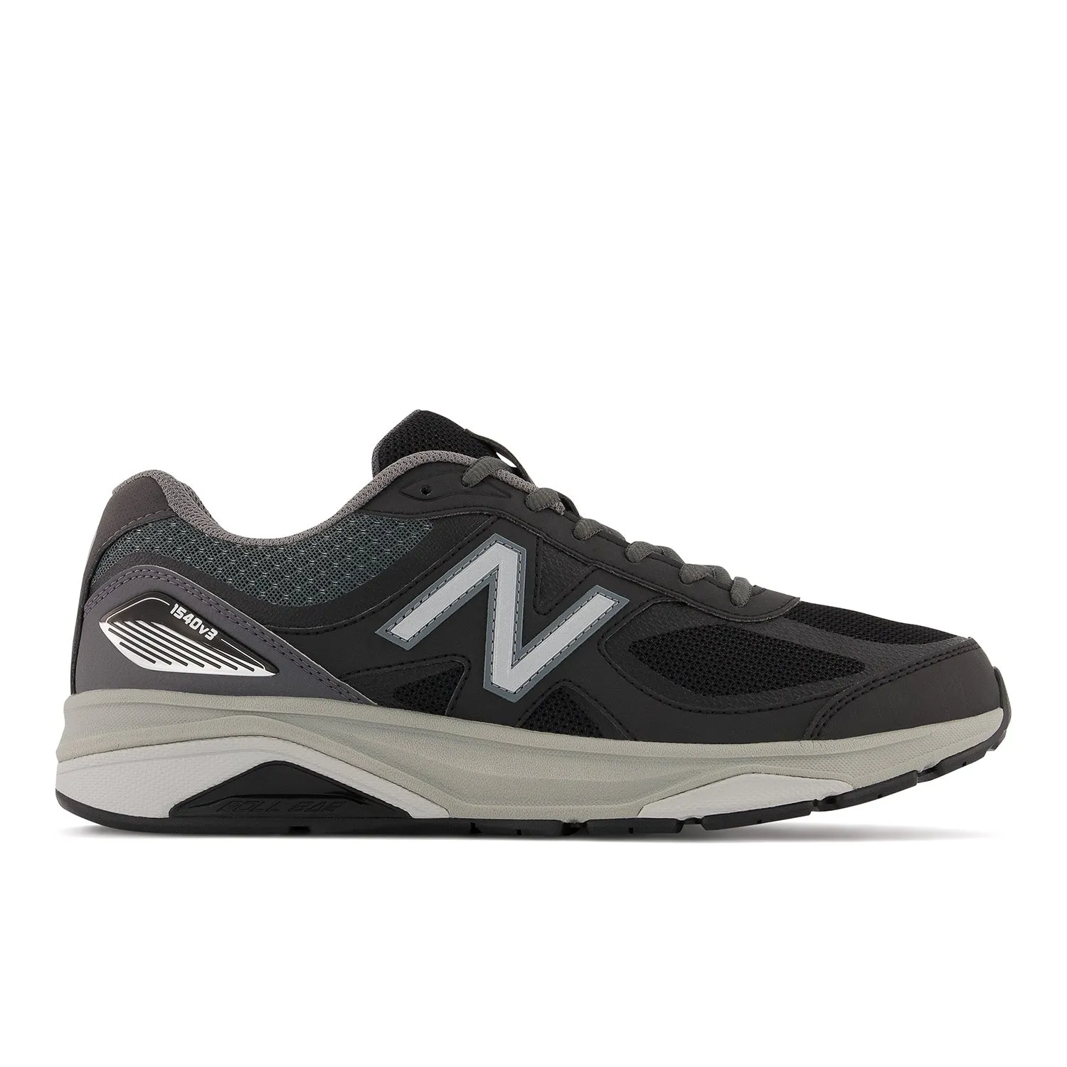 Men's New Balance 1540v3 Color: Black with Castlerock