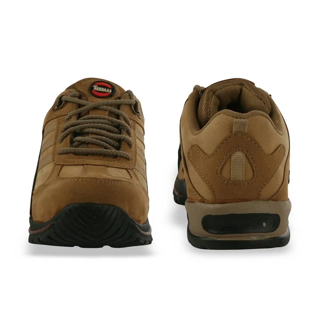 Men's Trendy Suede Brown Sports Shoes