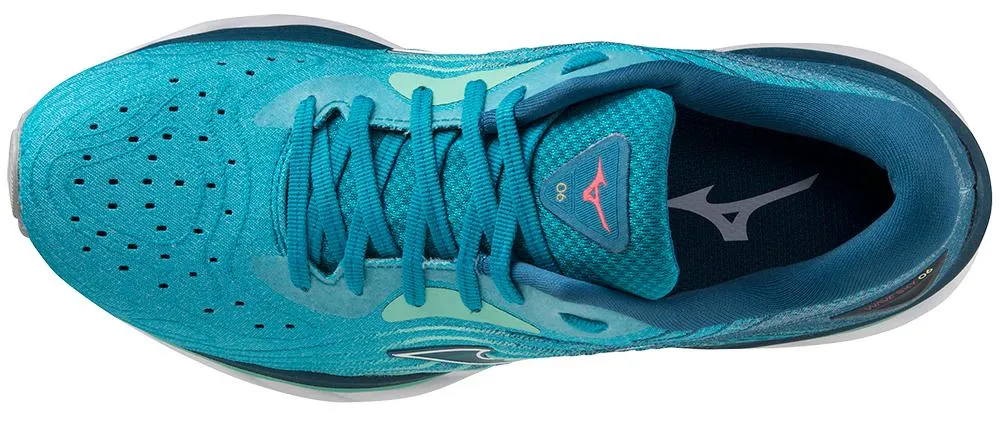 Mizuno | Wave Sky 6 | Women's | Enamel Blue/White