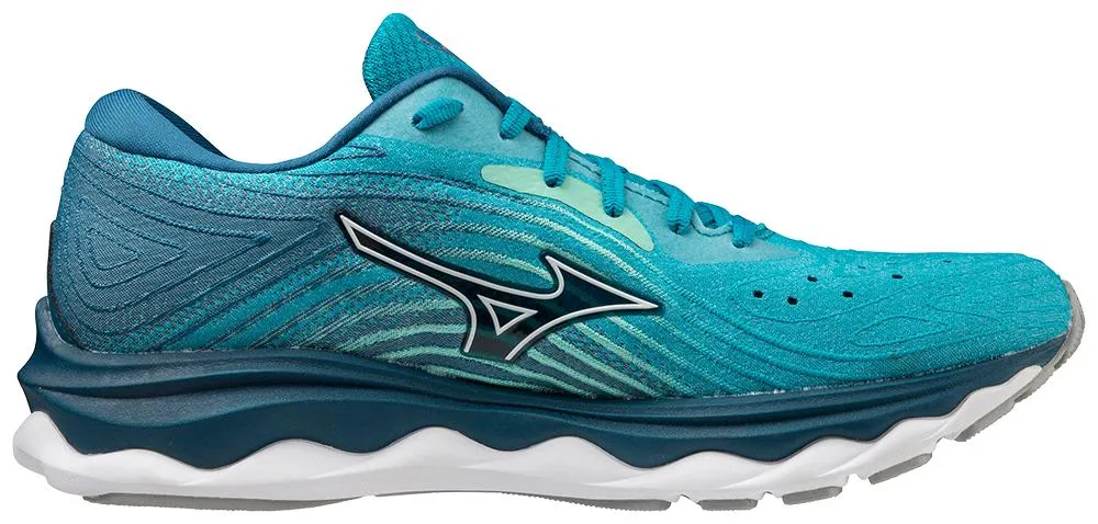 Mizuno | Wave Sky 6 | Women's | Enamel Blue/White