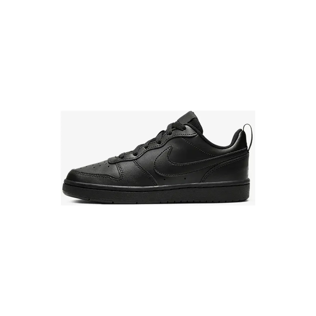 Nike Kid's Court Borough Low 2 Shoes - All Black