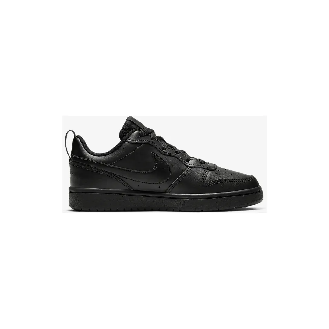 Nike Kid's Court Borough Low 2 Shoes - All Black