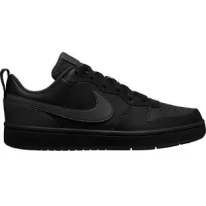 Nike Kid's Court Borough Low 2 Shoes - All Black