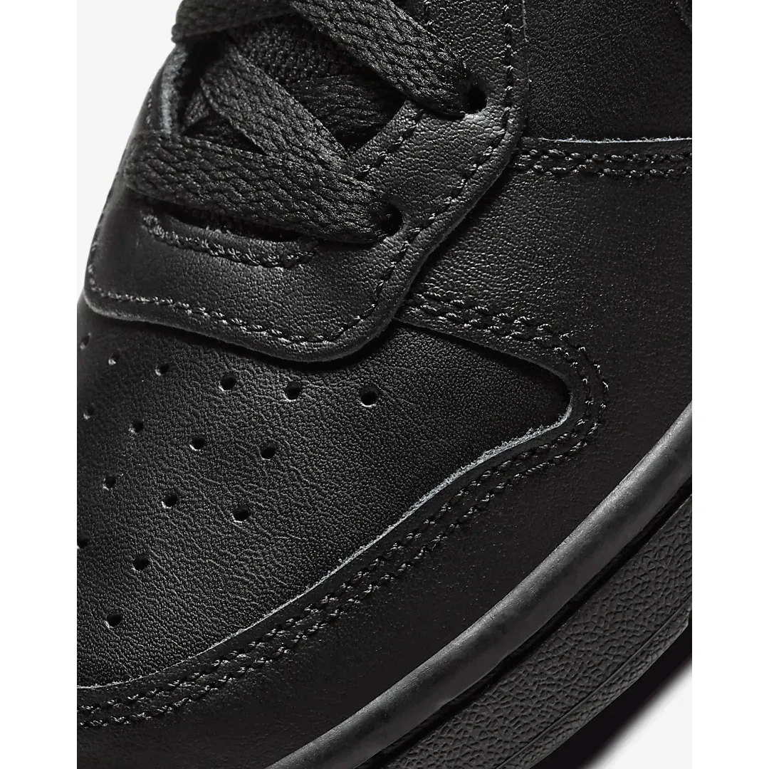 Nike Kid's Court Borough Low 2 Shoes - All Black