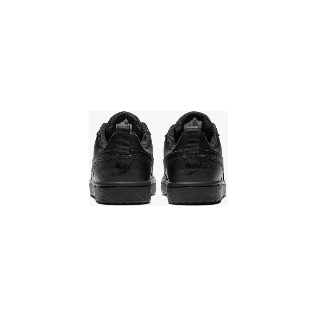 Nike Kid's Court Borough Low 2 Shoes - All Black