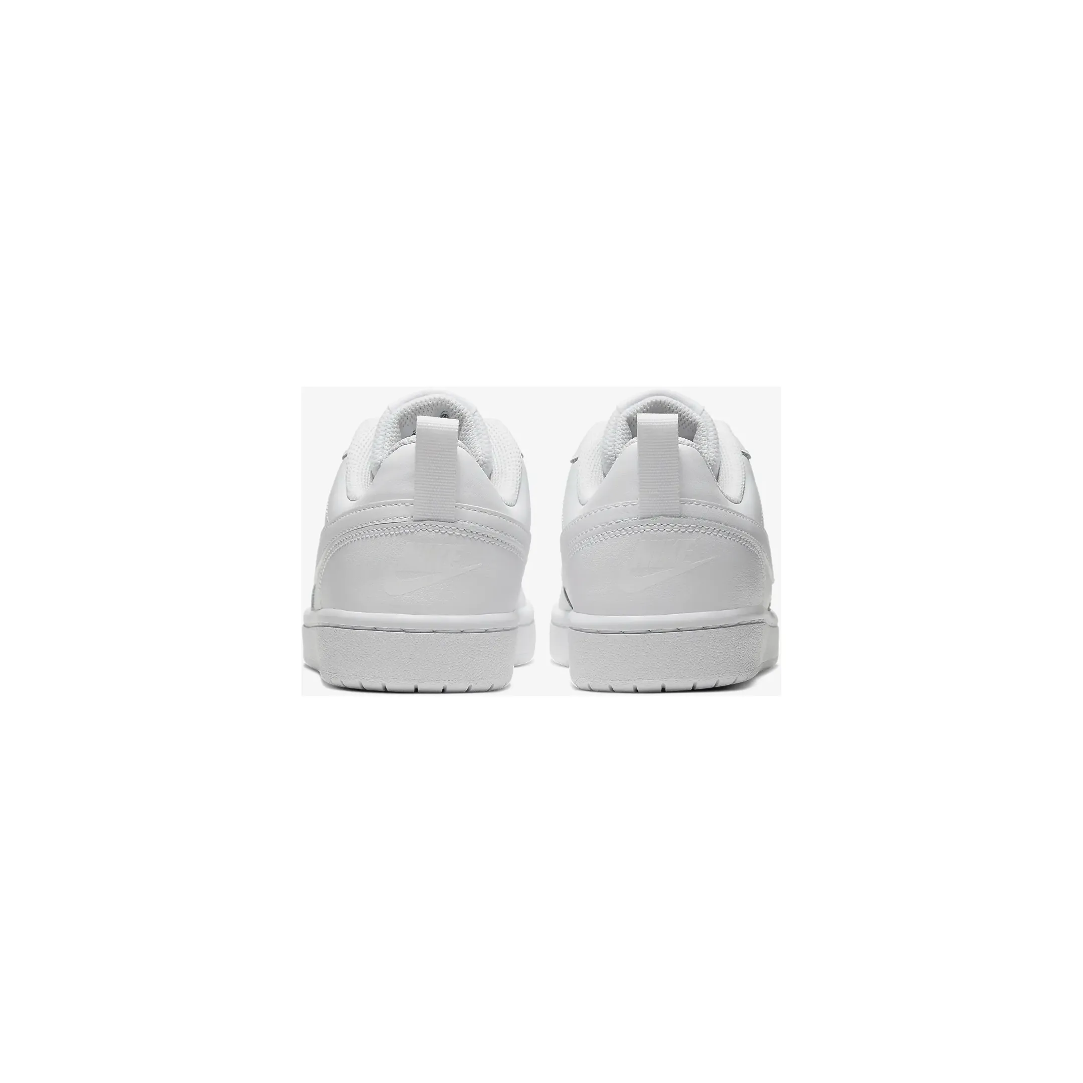 Nike Kid's Court Borough Low 2 Shoes - All White