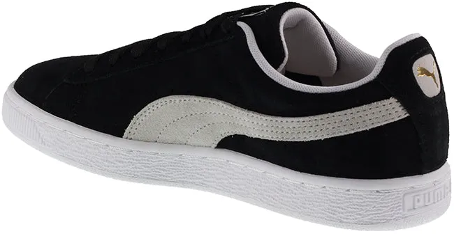 Puma Trainers Womens Suede Classic Plus Black White